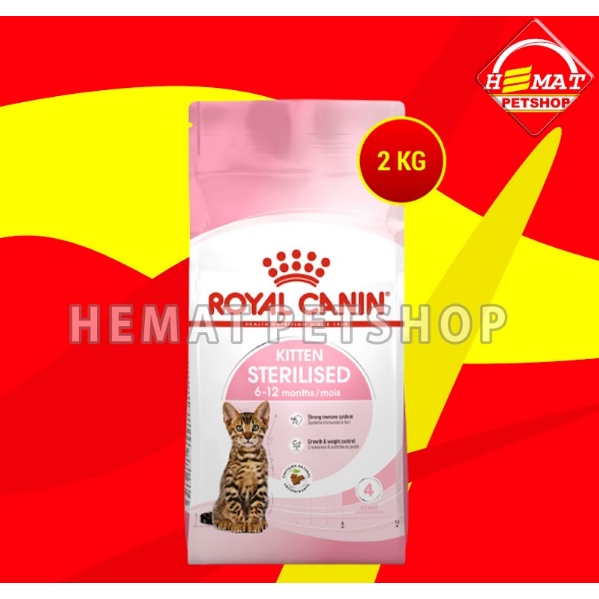Jual Royal Canin Kitten Sterilised 2Kg | Shopee Indonesia