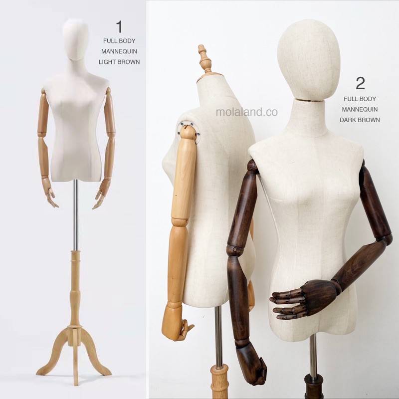 Jual PREMIUM! PATUNG BAJU MANNEQUIN DISPLAY MANEKIN SETENGAH BADAN