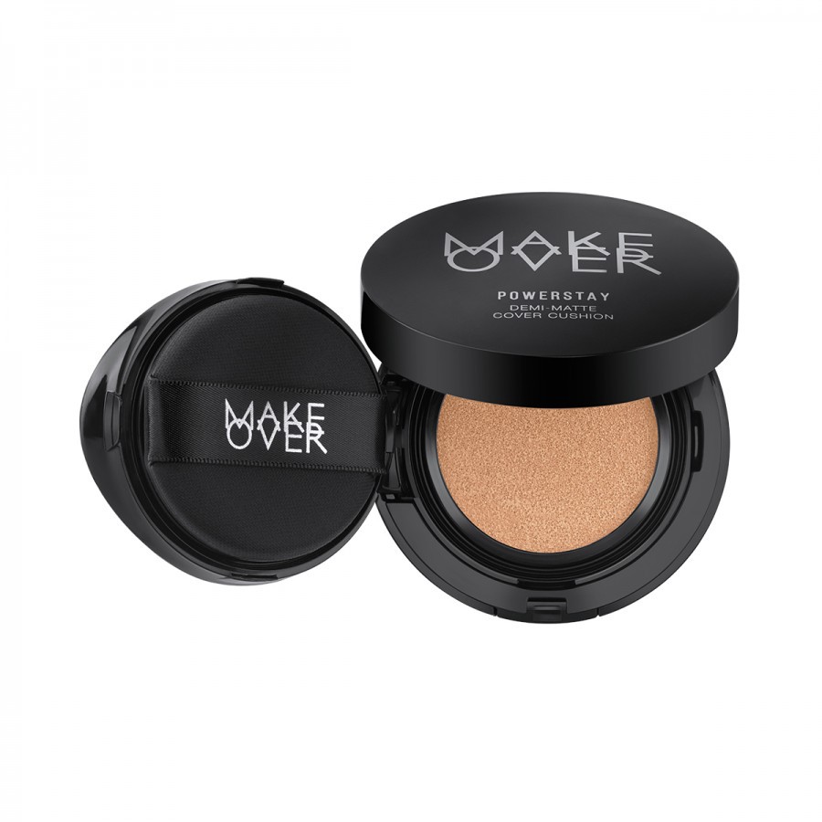 MAKE OVER Powerstay DemiMatte Cover Cushion 15g Shopee Indonesia
