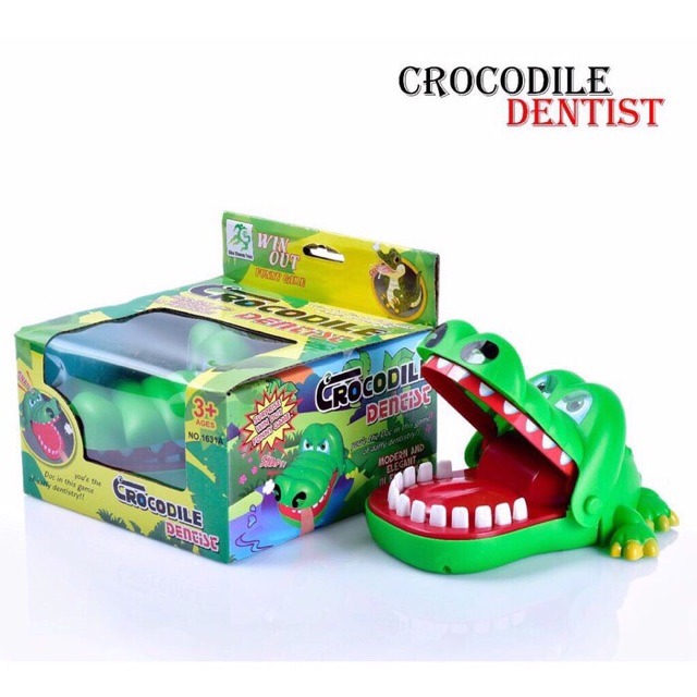 Jual Mainan Edukatif Anak Remaja Dewasa Laki Laki Perempuan Kekinian Gigi Buaya Prank Crocodile Dentist | Shopee Indonesia