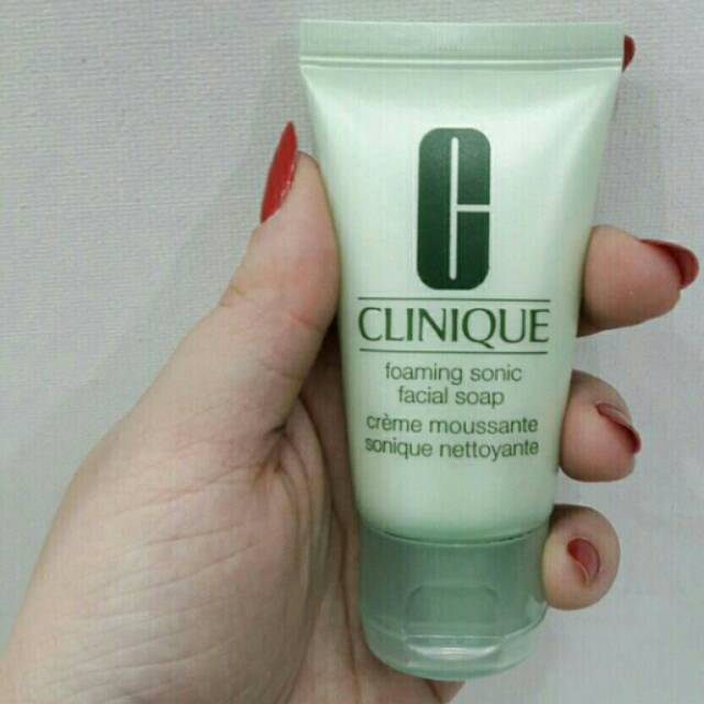 Jual Clinique Foaming Sonic Facial Soap 30 Ml | Shopee Indonesia