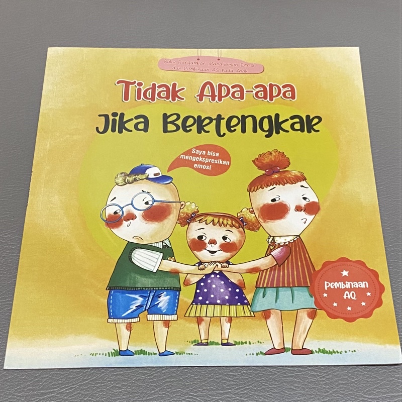 dijual eceran satu buku：buku pembinaan AQ《tidak apa apa jika tertengkar》 |  Shopee Indonesia