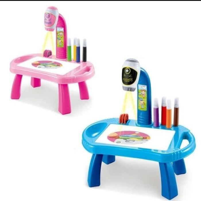 Jual Mainan Meja Proyektor Anak Meja Untuk Menulis Menggambar | Shopee Indonesia