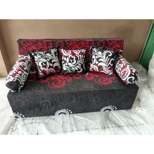 Jual Cover Sofabed Sarung Sofa Bed Urung Resleting Harga Murah Cod Sho