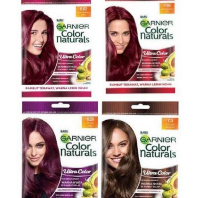 Garnier ultra color naturals hair colorant Shopee Indonesia