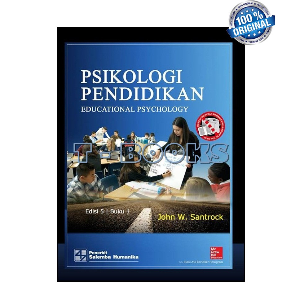 Psikologi Pendidikan Buku 1, Edisi 5 /John W. Santrock Shopee Indonesia