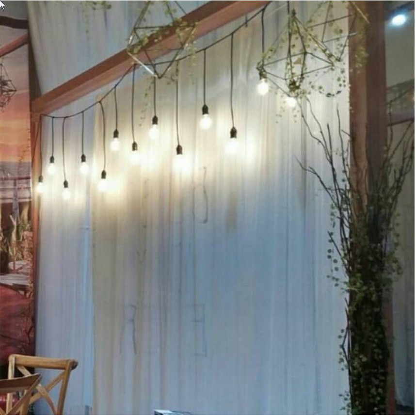 Lampu Gantung Dekorasi (1 mtr) 5 Juntaian | Shopee Indonesia