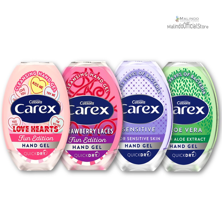 Carex Hand Sanitizer Fun Edition Antibacterial 50ml Shopee Indonesia