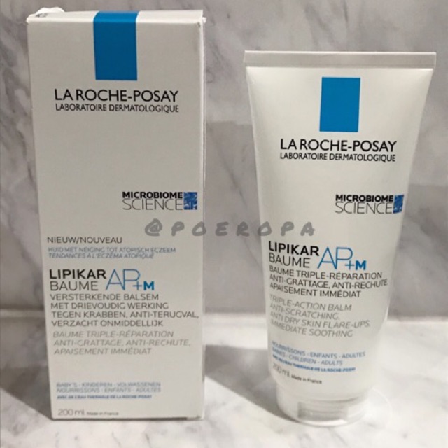 Jual La Roche Posay Lipikar Baume Ap+M 200Ml (New - Made In France) | Shopee Indonesia