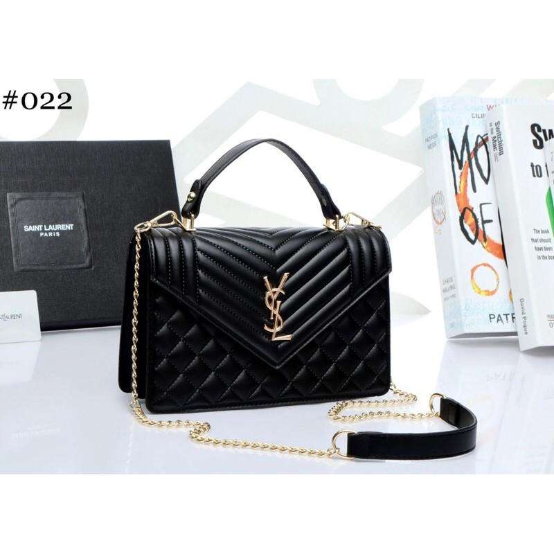 Jual New YSL Envelope Top Handle New Yves Saint Laurent Code 022