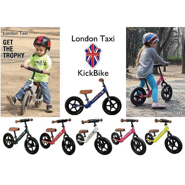 London Taxi Kick Bike Kickbike Balance Bike Sepeda Anak Keseimbangan