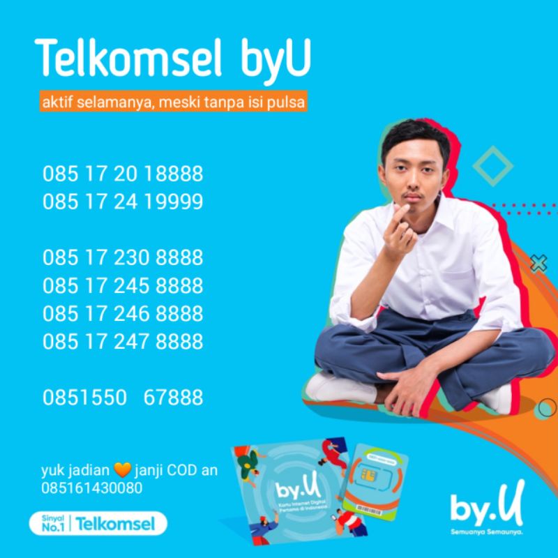 Jual kartu byU Shopee Indonesia