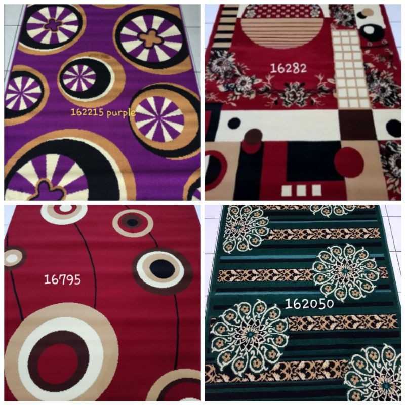 Karpet permadani ukuran 210x310 moderno warna warni Shopee Indonesia