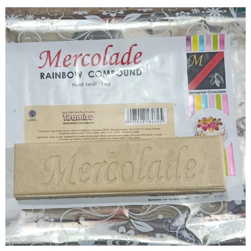 Jual Mercolade Coklat Batang Tiramisu - Blok Warna Rasa - Chocolate Compound - Premi - Tiramisu | Shopee Indonesia