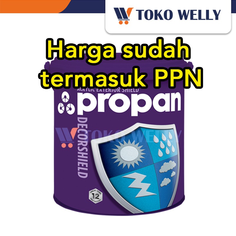 Jual PROPAN Decorshield DW500 TINTING / Cat Tembok Eksterior / Warna