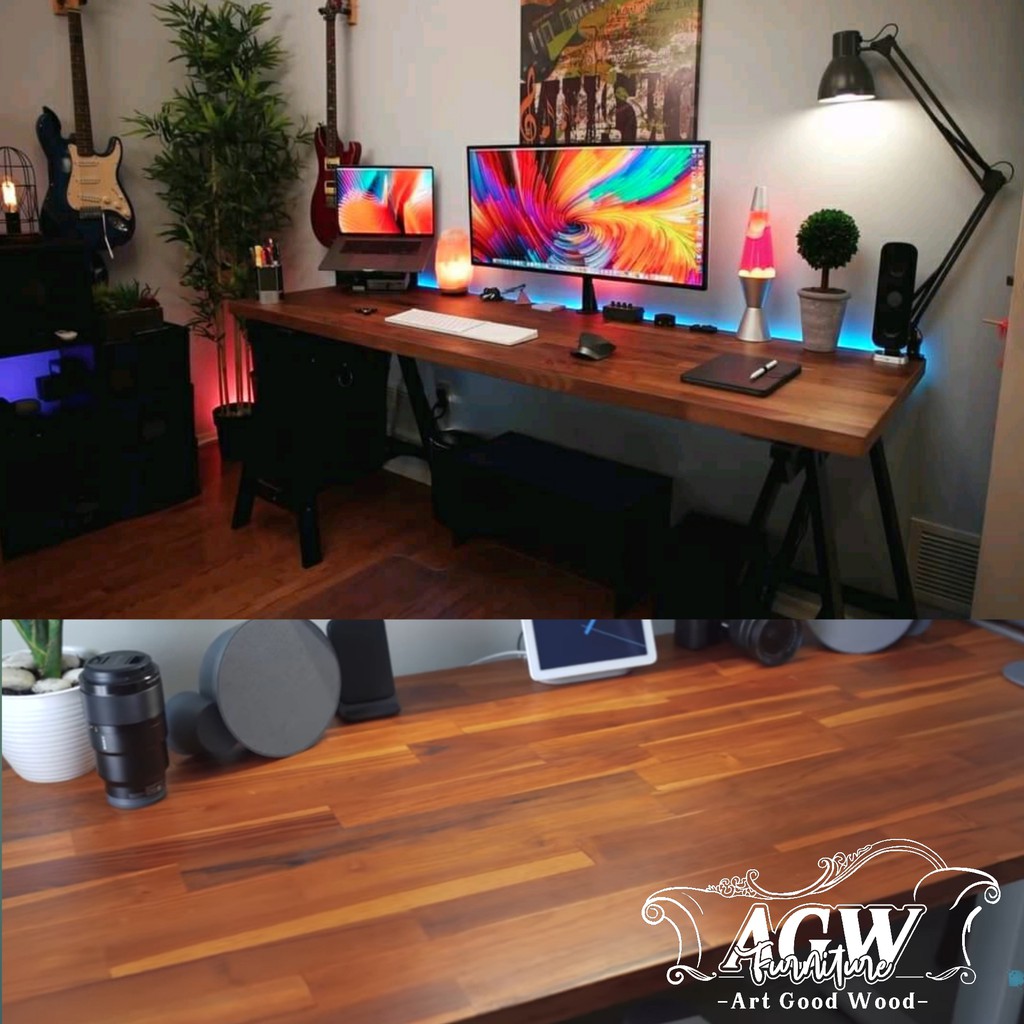 Meja Gaming Desk FJL Kantor office Belajar komputer PC