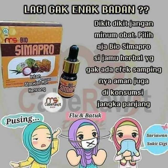 Suplemen Makanan Jamu Herbal Tampa Efek Samping Aman Dkonsumsi