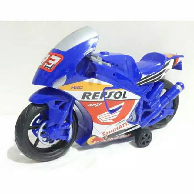 Jual Mainan Motor Balap - Moto Gp Pullback Besar - Oct 6718 | Shopee Indonesia