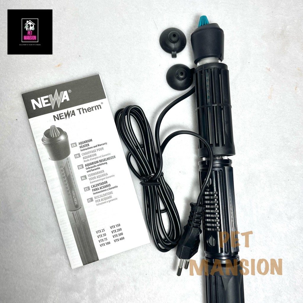Jual Newa 200W Vtx 200 Water Heater Aquarium 200 Watt Pemanas | Shopee Indonesia