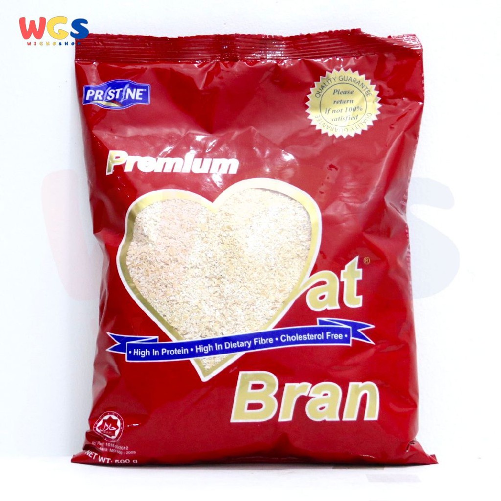 Jual Pristine Oatmeal Premium Natural Oats Bran 500 gr Oatmeal Bran