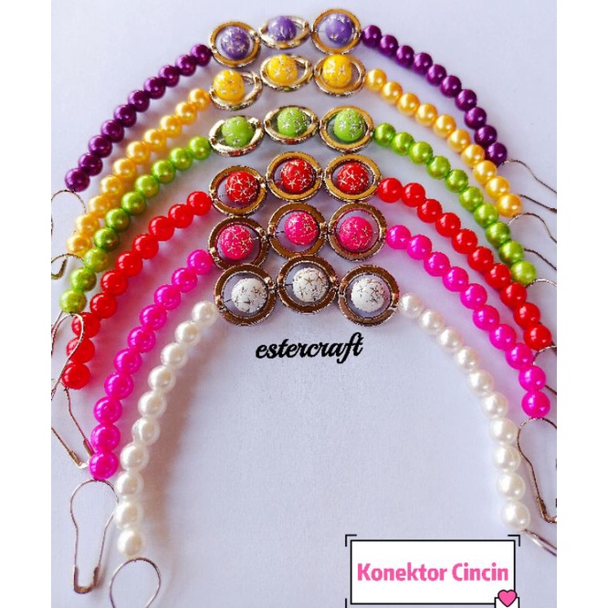 konektor masker/pengait masker/pengait mutiara/ mutiara pengait/ mutiara  konektor/ konektor/ pengait | Shopee Indonesia
