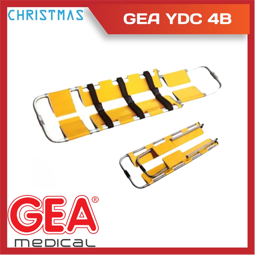 Jual SCOOP STRETCHER ALUMUNIUM GEA YDC 4B / TANDU SCOOP ALMUNIUM YELLOW