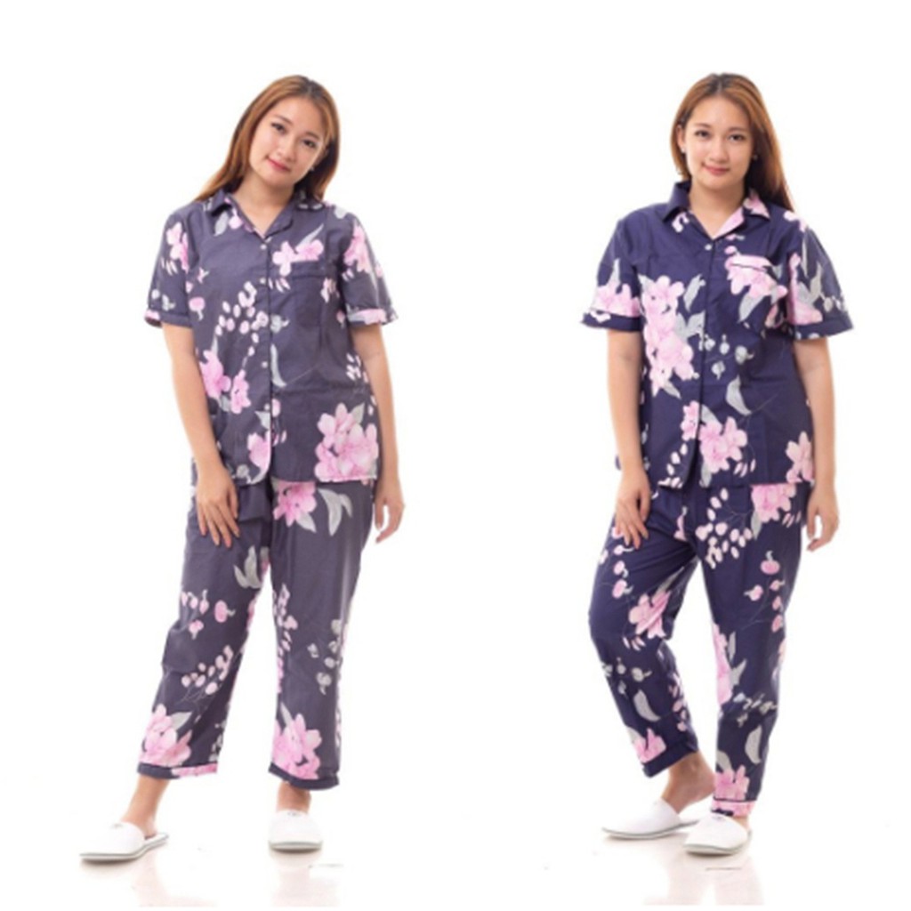 PIYAMA WANITA DEWASA / BAJU TIDUR DEWASA MOTIF / SETELAN