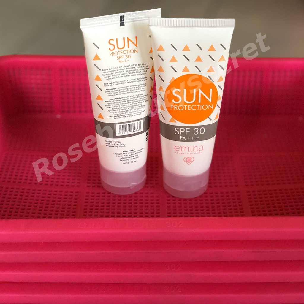 Jual Emina Sun Protection SPF 30 60 ml Shopee Indonesia