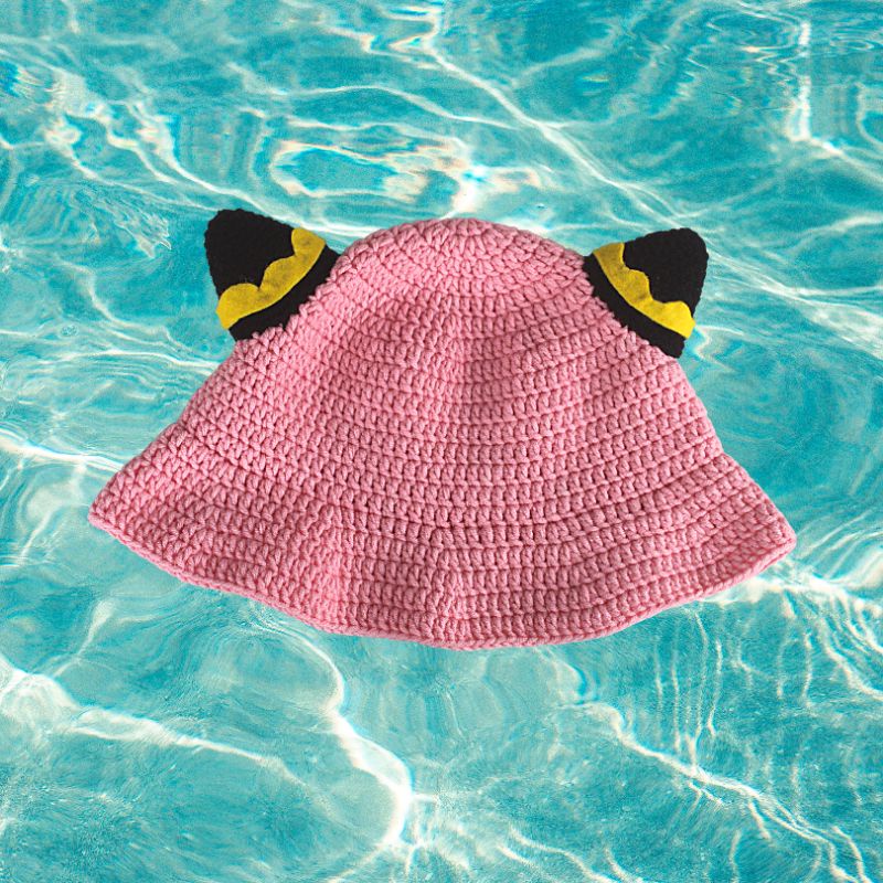 Jual Anya Crochet Bucket Hat / Topi Bucket Hat Rajut Anya