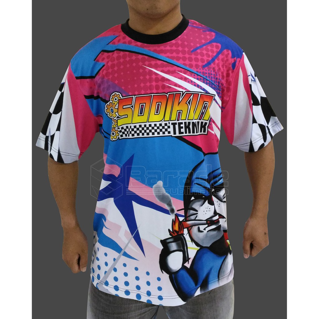 Jual Kaos Racing/ Fullprint/ Custom/ Drag Race/ Road Race | Shopee Indonesia
