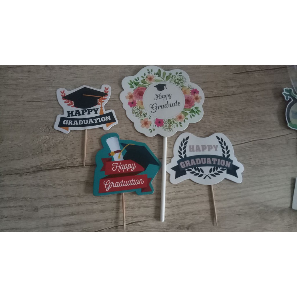 topper bendera hiasan kue tart isi 4 Shopee Indonesia