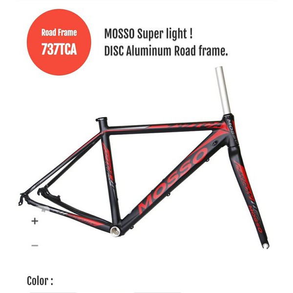 Jual Frameset Mosso 737Tca . Frame Set 737 Tca Roadbike Sepeda Balap Disc Brake Road Bike . Trek Element | Shopee Indonesia