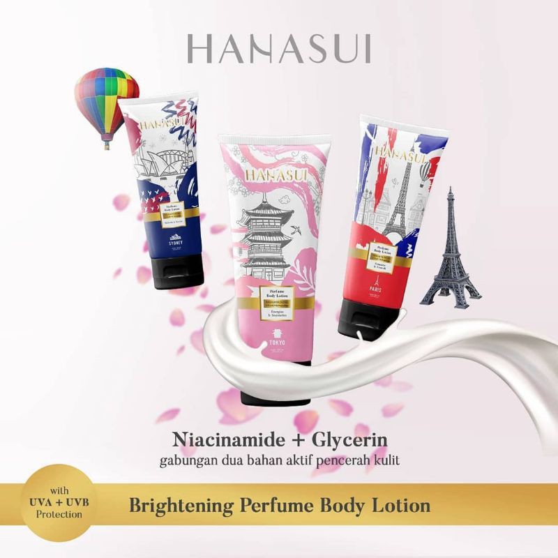 Jual Hanasui Body Lotion [BPOM] Shopee Indonesia