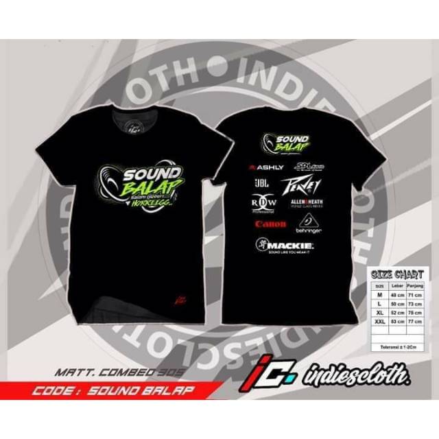 Jual Kaos Sound Balap | Shopee Indonesia