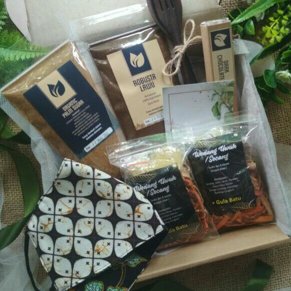 [FREE MASKER BATIK] HAMPERS MEDIUM MAKANAN MINUMAN SEHAT
