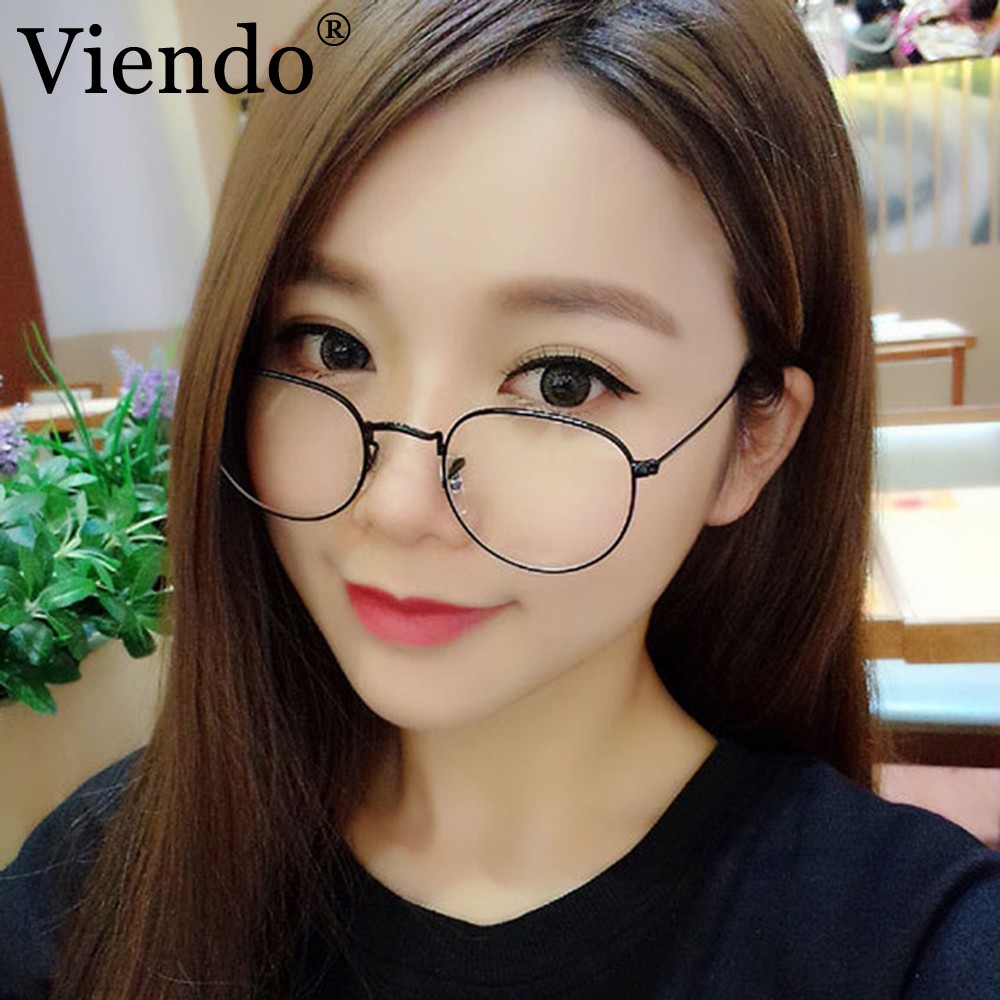Viendo Korea Frame Kacamata Laki Laki Wanita Wajah Bulat Kacamata