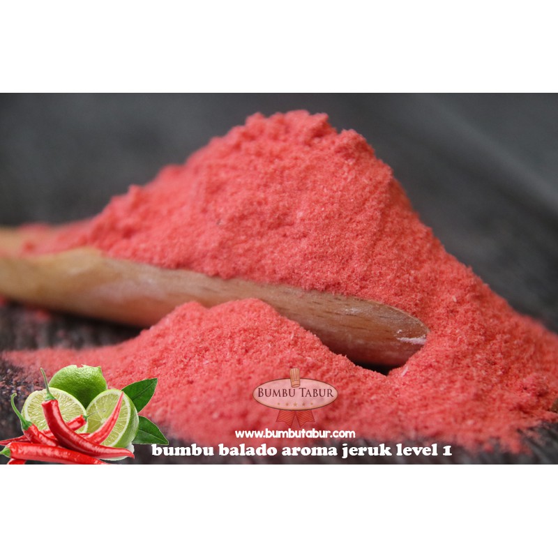 BUMBU TABUR BALADO AROMA JERUK LV 1 KEMASAN 1 KG FOOD GRADE Shopee