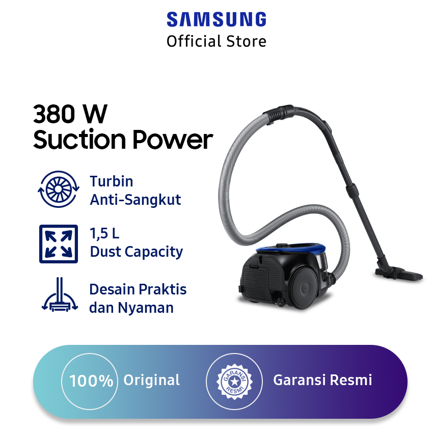 Jual Samsung VC18M2120SB/SE Canister Vacuum Cleaner
