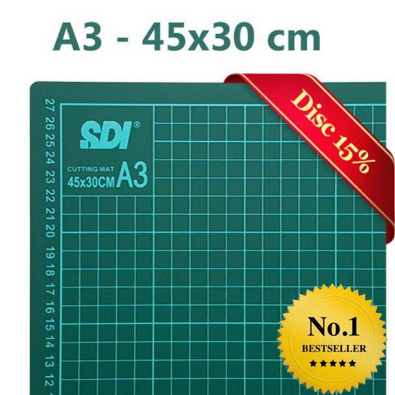 PROMO MURAH !! Cutting Mat SDI A3 Alas Potong merk SDI Cutting Mat A3