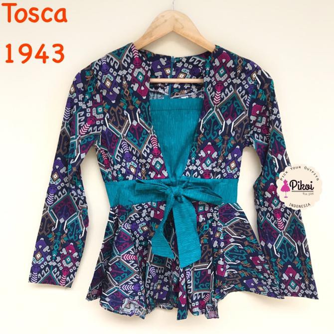 Model Baru Promo Baju Batik Modern Wanita / Batik Lengan Panjang / Batik  Kantor Bersahabat | Shopee Indonesia