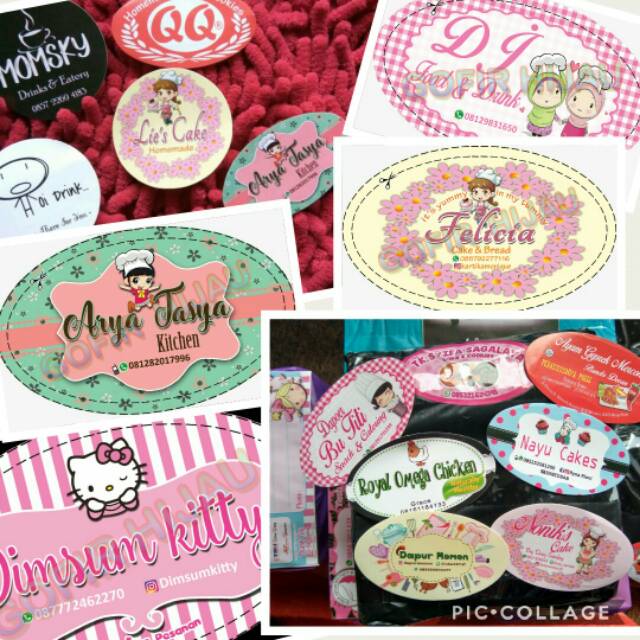 35+ Trend Terbaru Contoh Stiker Kue Basah Aneka Stiker Keren