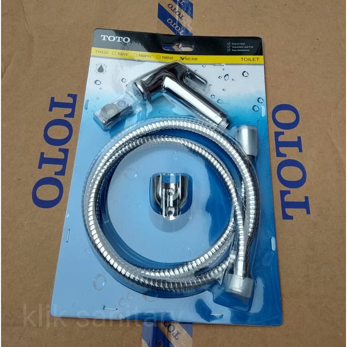 Jual Toilet shower bidet TOTO THX 20 MCRB chrome/ jet shower kloset
