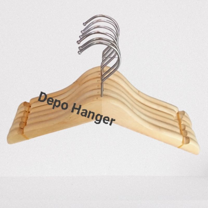 Hanger,kayu,anak/gantungan,baju,anak Shopee Indonesia