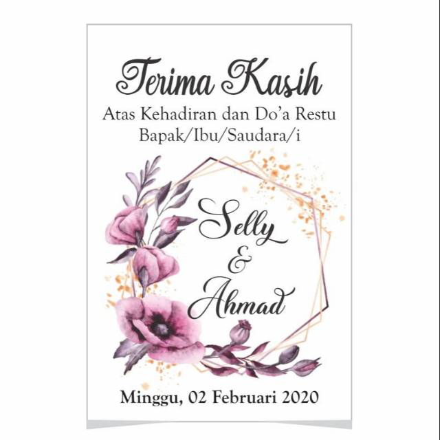 Jual Kartu Ucapan Terimakasih (4X6Cm) Indonesia|Shopee Indonesia 640_X_640_jpg