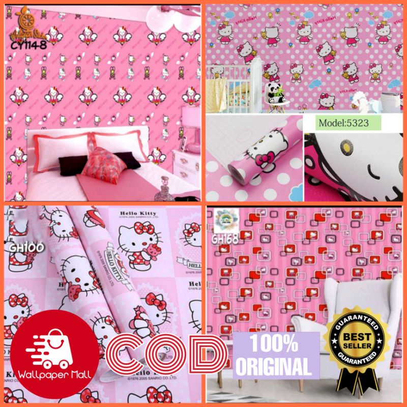 Jual Wallpaper Dinding Hello Kitty Wallpaper Dinding Karakter Hello