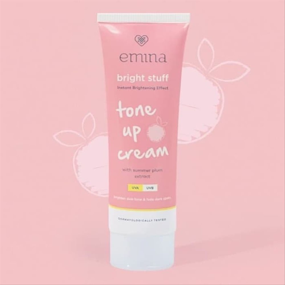 Jual Emina Bright Stuff Tone Up Cream / Krim Pencerah Wajah / Alas