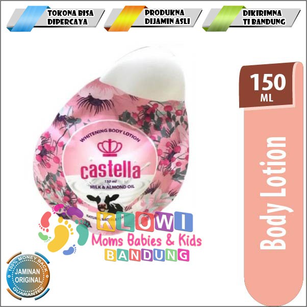 Jual Castella Whitening Body Lotion Australian Goat Milk & Honey