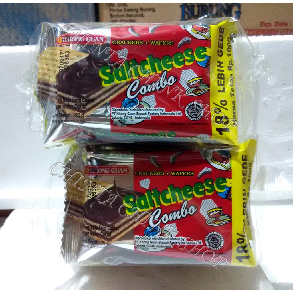 Jual Saltcheese Combo Khong Guan Isi 10Pcs | Shopee Indonesia