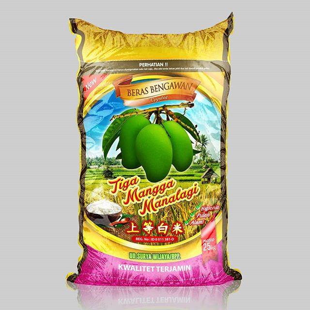 Jual Beras Bengawan - TIGA MANGGA MANALAGI Balikpapan 5kg, 10kg, 25kg  Indonesia|Shopee Indonesia
