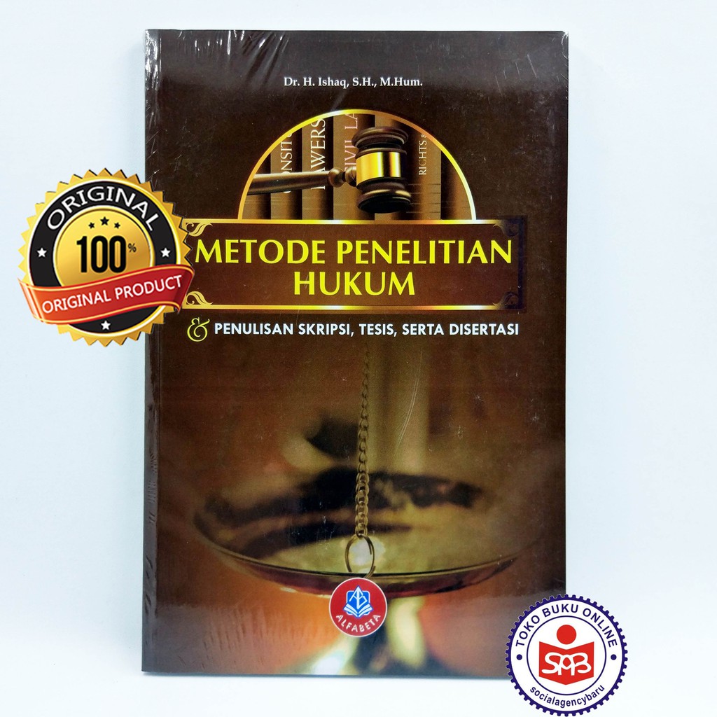 Jual Metode Penelitian Hukum Penulisan Skripsi Tesis - Ishaq Indonesia|Shopee Indonesia